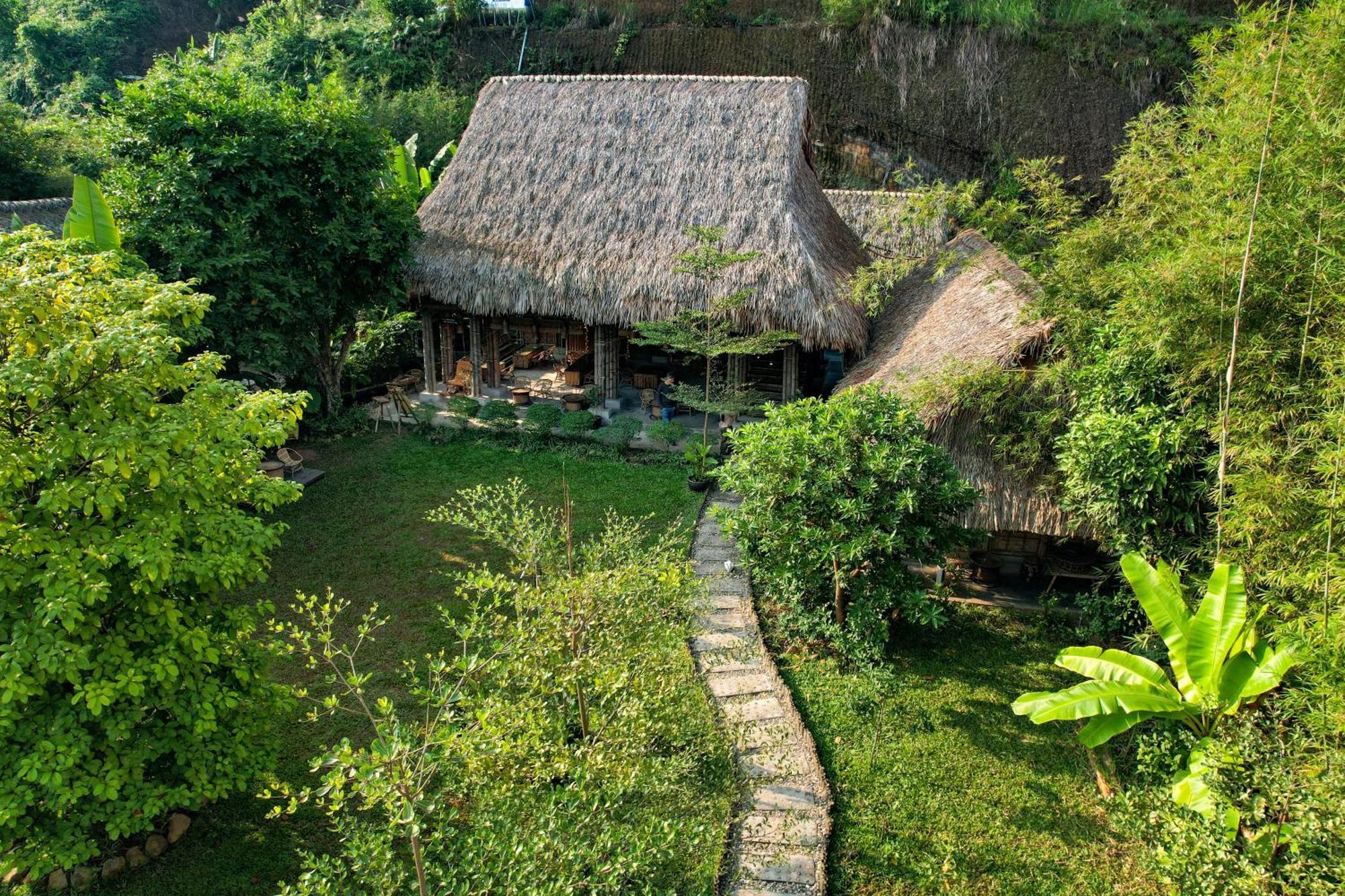 Dinh Gia Trang - Homestay & Coffee The Ruong Extérieur photo